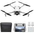 DJI Mini 3 Fly More Combo Plus (DJI RC Included) - Foldable Lightweight Mini Camera Drone with 4K HDR Video Shooting, 51 Minute Flight Time, Portrait Shooting, and Many Intelligent Functions