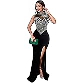 Figdaw Rhinestone Embellished Formal Gowns and Evening Dresses for Women 2025