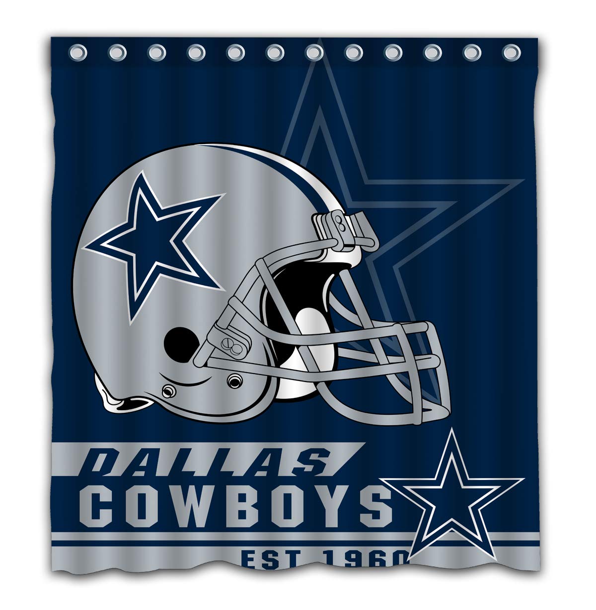 33 HQ Photos Dallas Cowboys Bathroom Decor - Cowboys Shower Curtains