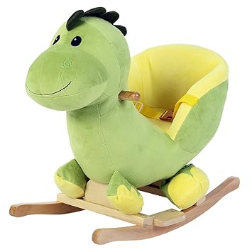 baby rocking dinosaur