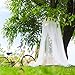 Didihou Bed Canopy for Kids Room, Yarn Play Tent Bedding for Kids Playing Reading with Children Round Lace Dome Netting Curtains Baby Boys and Girls Games House (White)