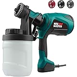 Paint Sprayer, NEU MASTER NSG0070 Electric Spray Gun, HVLP Paint Gun with 3 Spray Patterns, 3 Nozzle Sizes and 1200ml Detacha
