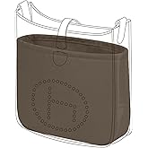 DGAZ Silky Purse Organizer Insert Fits Evelyne TPM/PM/GM/TGM Bags, Luxury Handbag & Tote Organizer, Simplicity bag organizer(Etoupe grey,TPM)