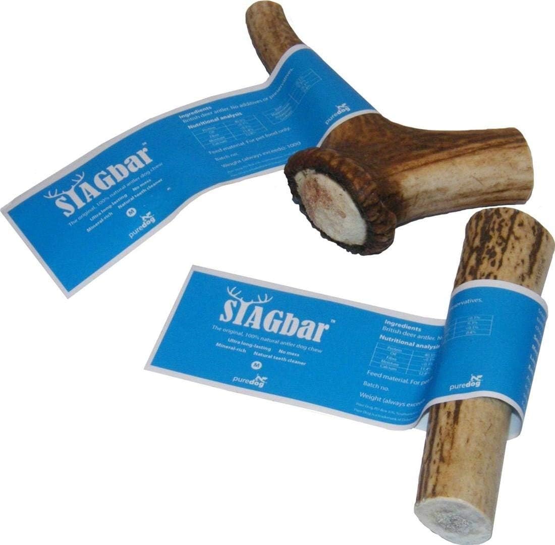 Stagbar Antler Dog Chew, Medium, Pack of 1 [SHAPES MAY VARY]