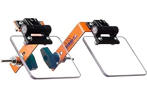 ATS MACHINE SAFETY SOLUTIONS Universal & Baldor Bench Grinder Eye Shields and Eye Shield Mounting Assembly for 6 and 7-inch, Smaller Model, Power Bench Grinders, ATS P/N UGS-1