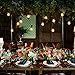 Mpow Outdoor String Lights, 49Ft Incandescent Ambience Added Lights, Sturdy Connectable Weatherproof Dimmer Compatible Strands, 15 Edison Vintage Bulbs, for Patio, Cafe, Porch, Deck, Bistro - Black