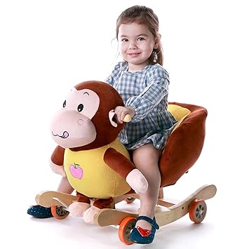 monkey rocking horse