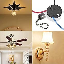 Ceiling Fan Switch Zing Ear ZE-208s E89885 3 Speed