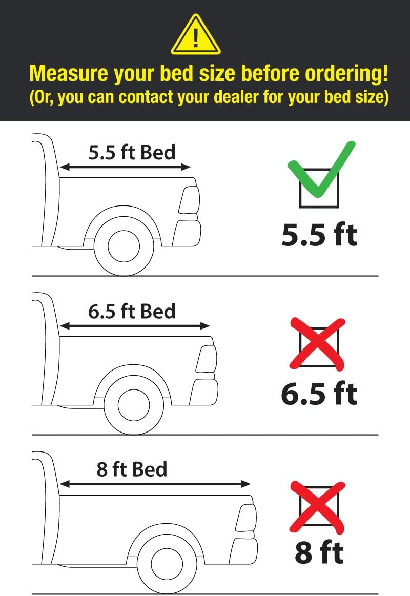 Amazon Com Maxmate Soft Tri Fold Truck Bed Tonneau Cover For 2007 2013 Toyota Tundra Fleetside 5 5 Bed Automotive