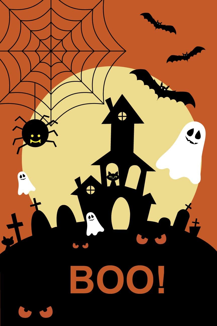 Amazon Com Banner Buzz Make It Visible Happy Halloween Scary
