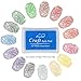 Craft Ink Pad Washable,15 Colors Ink Pads for Rubber Stamps ,DIY Scrapbooking and Card Making (15 pack)