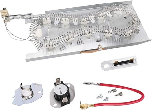Amazon Com 3387747 Heating Element 279816 Thermostat Cut Off Kit 3392519 Thermal Fuse For Maytag Whirlpool Kenmore Dryer Heating Element Assembly Replaces Ap6008281 8527865 Ps11741416 Ap3094244 Ap6008325 Home Improvement