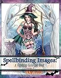 Spellbinding Images: A Fantasy Coloring Book (Volume 5) by Nikki Burnette