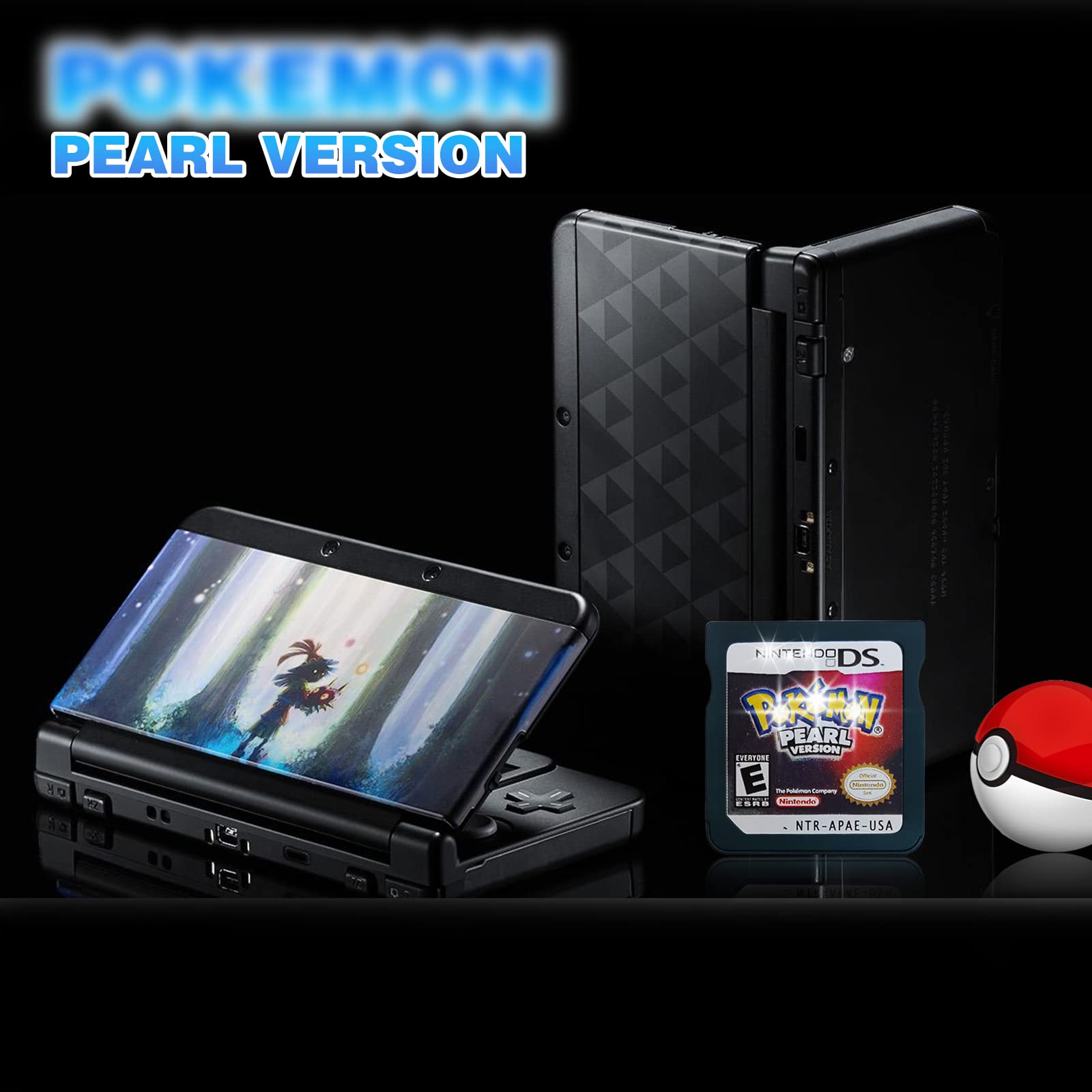 YIXIND Pokemon Soul Silver,Heart Gold,Platinum, Diamond,Pearl Version Game Cartridges Game Card for Compatible NDS/NDSL/NDSI/NDSLL/NDSXL/3DS/2DS