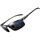 BIRCEN Polarized Carbon-Fiber Sunglasses for Men: Ultralight UV Protection Sun Glasses for Outdoor Sports Fishing Golf Hiking
