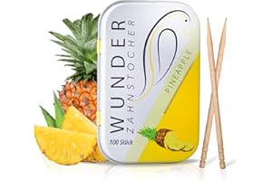 PERFEKTO24 Wonder Toothpick - Flavored toothpicks - Stop Nail Biting - Fresh Breath with Flavored toothpicks - Teeth Cleaning to go - Sugar-Free, Vegan