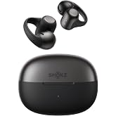SHOKZ OpenDots 2 Open-Ear Clip-On Earbuds, Black, Dolby Audio, 3 Mics | Rich bass with Dolby Audio; 3-mic clear calls; 40H listening; IP57; Bluetooth 6.1; Travel/City walk/Commuting/Yoga/Pilates