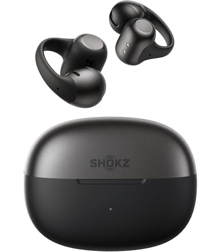 Amazon.com: SHOKZ OpenFit Pro - Auriculares abiertos (negro), con