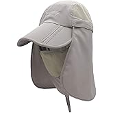 Surblue Neck Face Flap Outdoor Cap UV Protection Sun Hats Fishing Hat Quick-Drying UPF50+