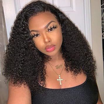 curly lace front wig