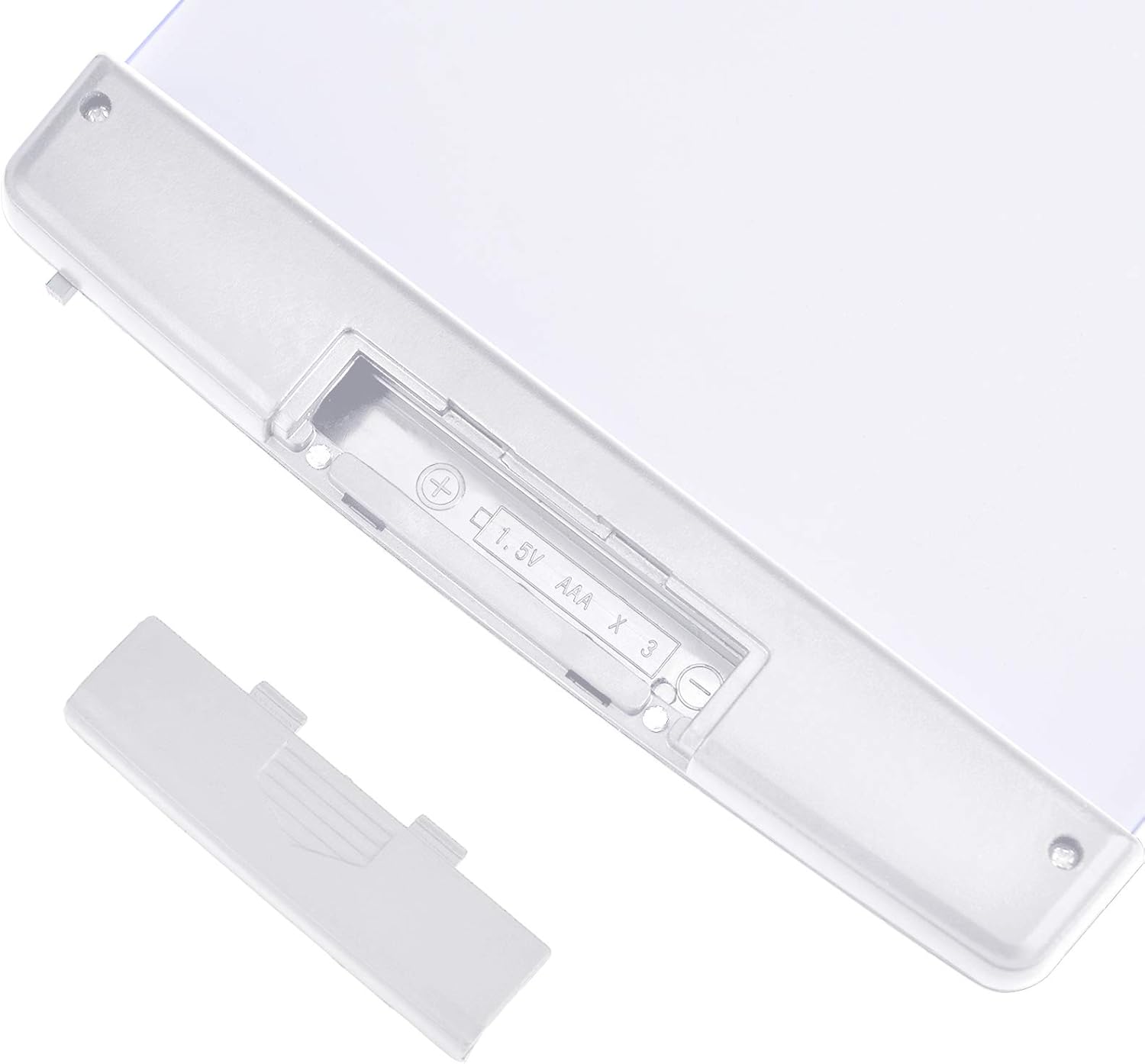 2 Pieces LED Reading Light Night Light Book Family Study Light Reading Lamp Portable Bookmark Light for Reading in Bed, Car (Black, White): Home Improvement