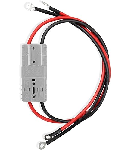 Jumper Cables Zipelo Sets 50A 6-10 Gauge Battery Quick Connect