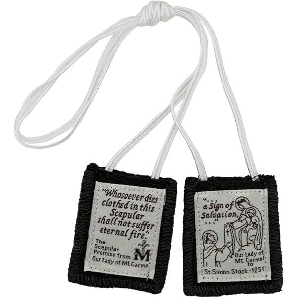 Scapolare Marrone Del Sacro Cuore Di Gesù, 100% Lana, Fatto A - Foto 11