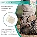 Heel Lifts for Women and Men, Stick-on Heel Pad for Plantar Fasciitis - Heel Spur Inserts for Plantar Fasciitis and Other Heel Pain, Heel Cushions for Shoes, 2.5 x 1/2” - Heel Lifts by Hapad (1 Pair)