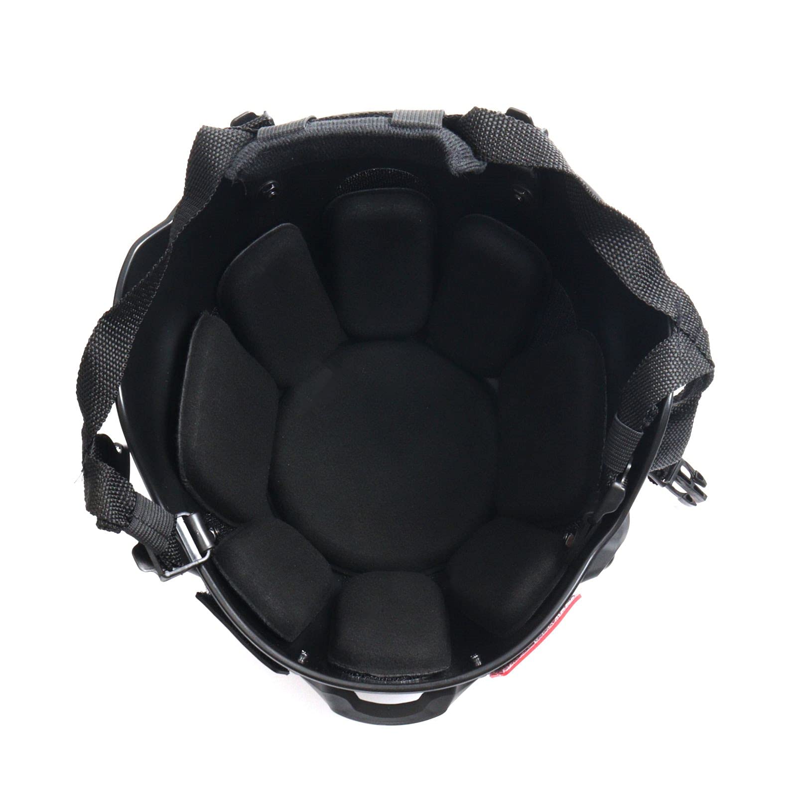 Airsoft Helmet Pads Tactical Helmet Replacement Accessories Soft EVA Foam Insert Motorcycle Padding Kits Bicycle Bike Mats for Costume Cosplay Fast Mich CS Army ACH FMA USMC PASGT (Black)