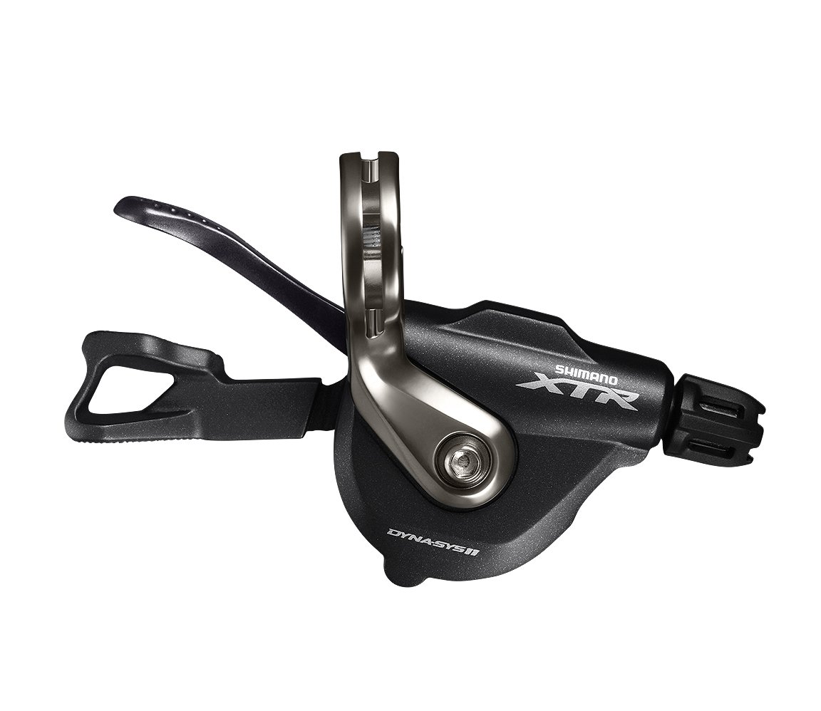 SHIMANO XTR Gear Levers 2/3 V Left 2016,Black