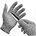 WISLIFE Cut Resistant Gloves for Kids - Kitchen Cutting Gloves, Working Gloves for Cutting, Slicing and Wood Carving, Level 5 Protection, Food Grade Safety Gloves, 1 Pair (Small)