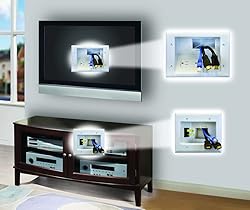 DATA COMM 45-0024-WH Recessed Pro-Power Kit with