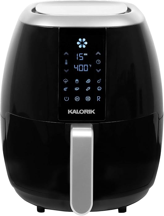 Kalorik 3.0 Quart Digital Airfryer, Black