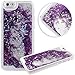 Shark-TM Floating Bling Glitter Sparkle Stars Hard Case For Apple Iphone 6(5.5-Inch)(Puple)