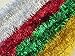 Blue Green Novelty Gold Foil Tinsel Christmas Garland 354