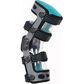 Komzer ACL Knee Brace, Functional Knee Support for PCL, MCL, Ligament Sports Injuries, Meniscus Tear, Relief from Knee Joint Pain with Side Stabilizers for Men &amp; Women, XL-Right