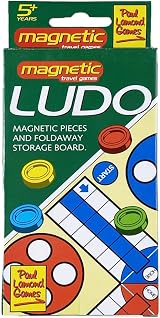 Paul Lamond Magnetic Travel Ludo University Games Red Blue Green Yellow 16 Pawns