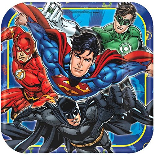 Justice League Square Plates, 9