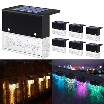 La luz solar impermeable al aire libre se puede instalar en el patio