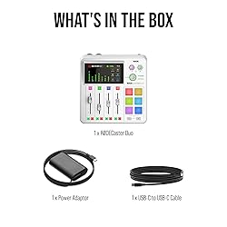 RØDE RØDECaster Duo Compact All-in-One Audio