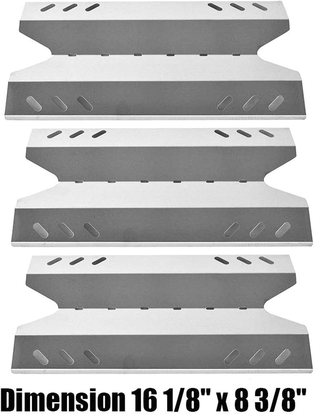Hisencn Grill Repair Kit Replacement for Members Mark BQ05046-6, BBQ Pro BQ05041-28, BQ51009, Sam's Club, Outdoor Gourmet Gas Grill Models, Stainless Steel Pipe Burner Tube, Heat Plate Tent Shield : Garden & Outdoor