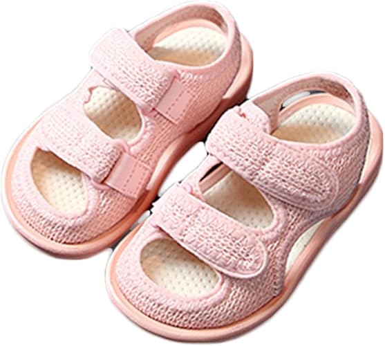 Amazon Klian 子供用サンダル キッズサンダル フラット ぺたんこ 歩きやすい ガールズサンダル マジックテープ 楽 シンプル カジュアル 女の子 女児 子ども こども キッズベビー 靴 シューズ くつ つま先保護 プレゼント ファーストシューズ