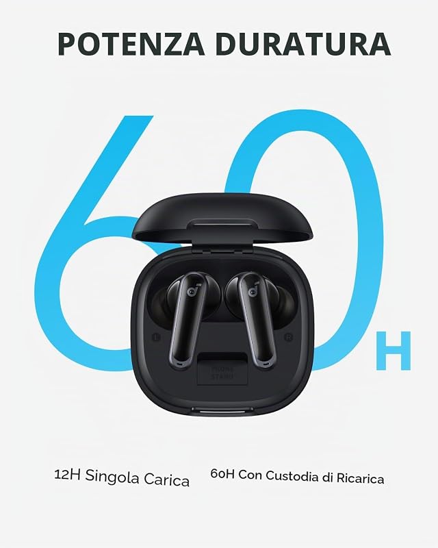 di Anker P40i, Cuffie Bluetooth In Ear con Cancellazione Rumore