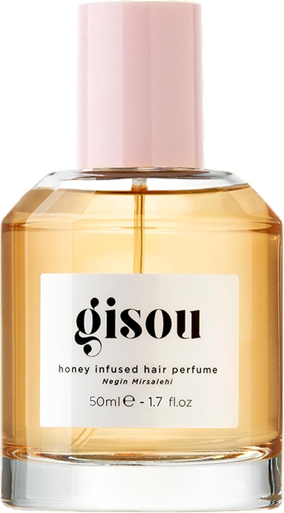 Gisou Honey Infused Hair Perfume (1.7 Fl Oz) - Wildflower Honey | Notes of fresh mandarin, spring flowers & sweet honey, hydr