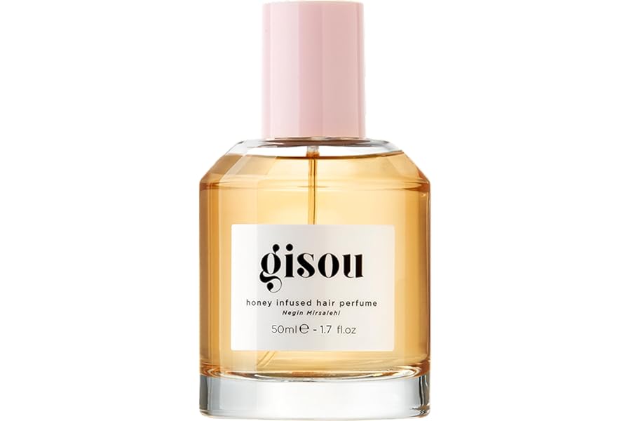 Gisou Honey Infused Hair Perfume – Long-Lasting Hair Fragrance with Mirsalehi Honey & Argan Oil, Wildflower Honey scent, 1.7 Fl Oz