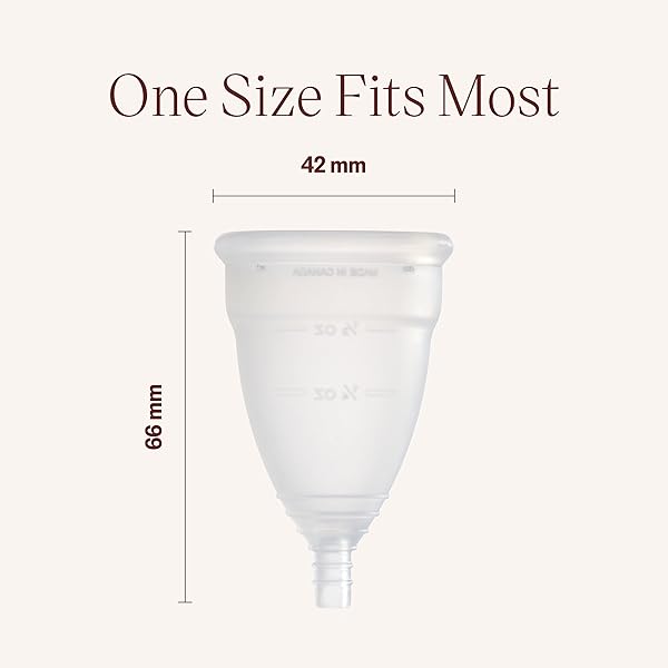 DIVA CUP – MEDICAL GRADE SILICONE CUP FOR PERIOD CARE – REUSABLE MENSTRUAL CUP – UP TO 12 HOURS OF CONTINUOUS WEAR – MODEL 1 (FOR MEDIUM TO HEAVY FLOW)