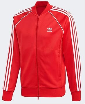 Amazon Co Jp Adidas アディダス Originals オリジナルス Sst Superstar Track Top Valentine スーパースター トラックトップ ジャケット S 162 168cm 国内正規品 Emx ラッシュレッド スポーツ アウトドア