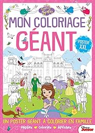 Princesse Sofia, mon coloriage géant, poster XXL
