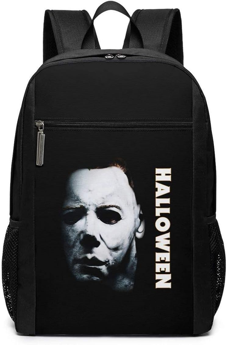 TTmom Unisex Bookbag Halloween Michael Myers Backpack Laptop Backpack School Bag Travel Backpack