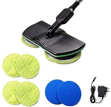 Rechargeable Electric Spin Mop Handle Cordless Floor Cleaner 3 In